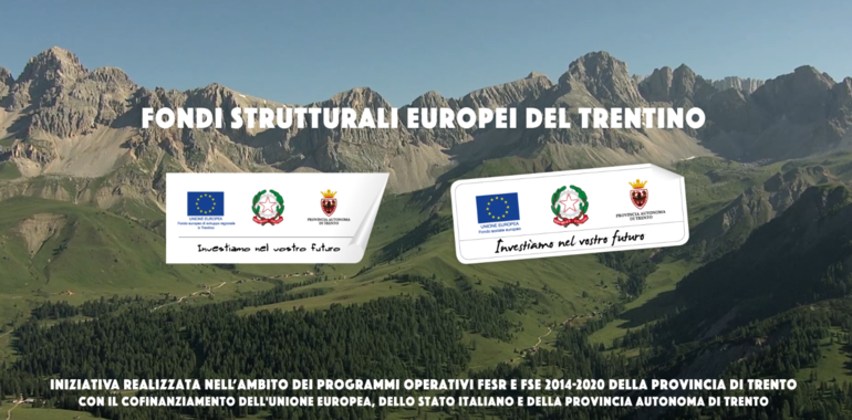 Fondi europei in Trentino: gli spot video su tv locali e social